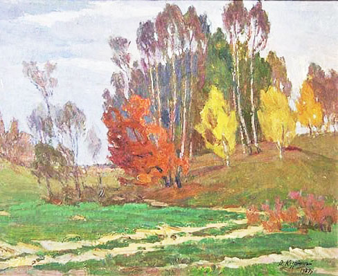 «Седнів». 1989. Полотно, олія